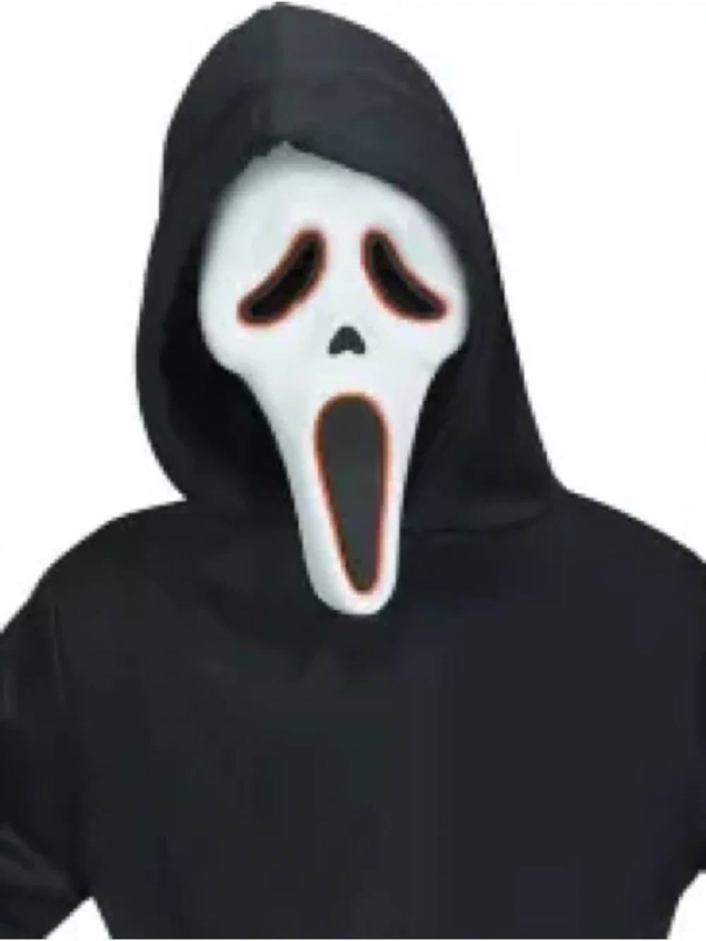 Light-Up Ghost Face